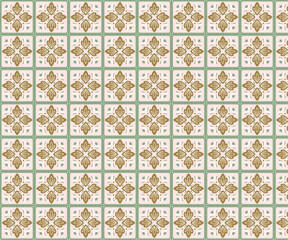 Vintage Style Floral Seamless Vector Pattern with Elegant Flower Drawings and Nature Decor Elements