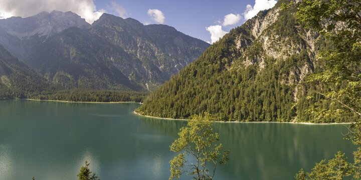 Plansee and Ammergau Alps, Tyrol, Austria