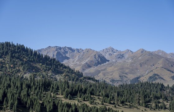 Landscape near Jyrgalan, T&uuml;p Rajon, Kyrgyzstan