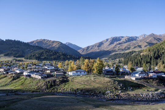 Jyrgalan village, T&uuml;p rayon, Kyrgyzstan