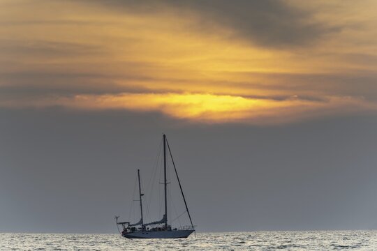 Sunset, Koh Mook Island, Andaman Sea, Thailand, Southeast Asia