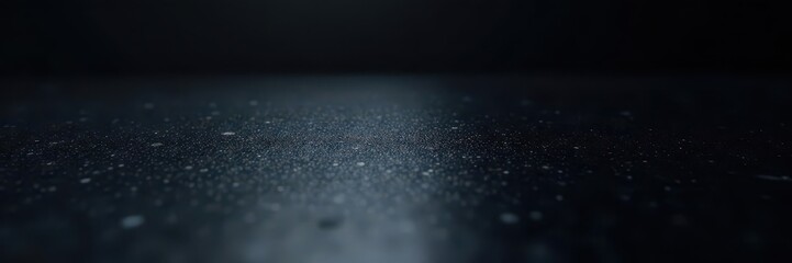 Deep black, mirror-like aluminum surface reflects light subtly , image, gleam, tone