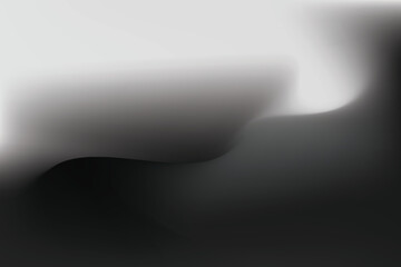 Grey black and white Abstract gradient mesh blurred backgrounds holographic texture banner eps 10	