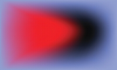 Vibrant red and cool blue gradient vector abstract background with a subtle white dot matrix pattern