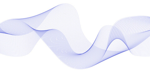 Abstract colorful wave lines design for r template on the white background eps10.