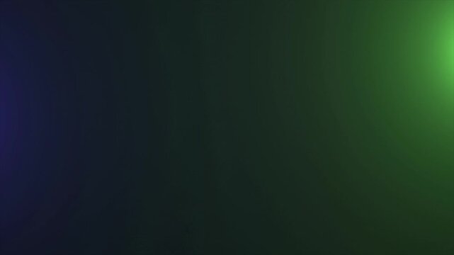 Dark background gradient light leak blue green corner illumination abstract digital texture overlay motion graphic backdrop design