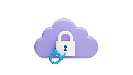 Cloud Security: Padlock Protecting Cloud Data