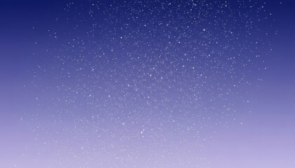 Fototapeta premium Starry night sky casts a magical glow over tranquil evening landscapes in deep blue hues