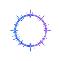 Sun and clouds vector illustration art icon design pattern