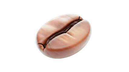 Fototapeta premium Roasted Coffee Bean Isolated on White Background