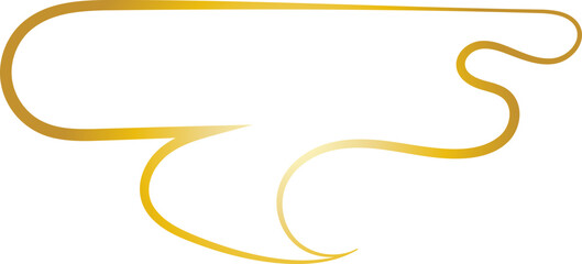 Chinese Cloud Line Art Decorative Ornament