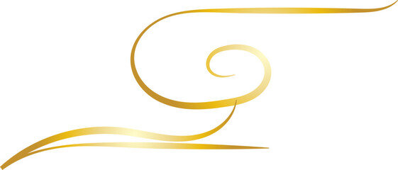 Chinese Cloud Line Art Decorative Ornament