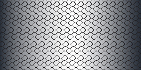 Mesh texture for fishing nets. Seamless pattern for sportswear or soccer goal, volleyball net, basketball hoop, hockey, athletics. Abstract net background for sports © Dion
