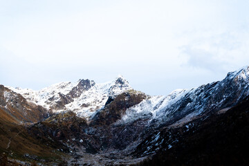 high mountain landscape