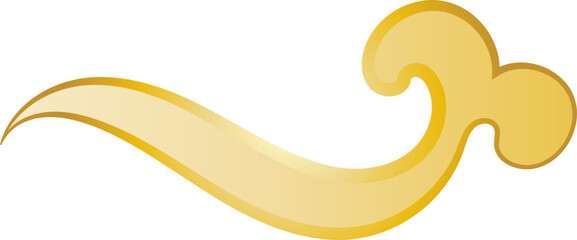 Chinese Cloud Line Art Decorative Ornament