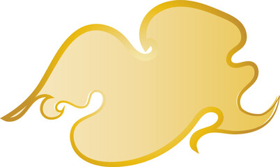 Chinese Cloud Line Art Decorative Ornament