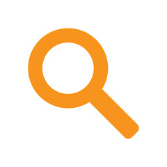 Search Icon Symbol for Finding Information and Online Navigation