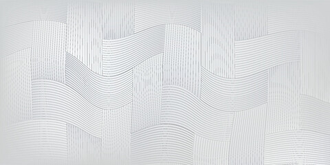 black and white futuristic lines background. vector illustration