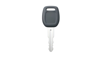 Car Key Isolated on White Background