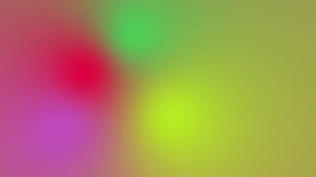 Abstract Color Blurred Fluctuations with Vibrant Palette Motion Sequence