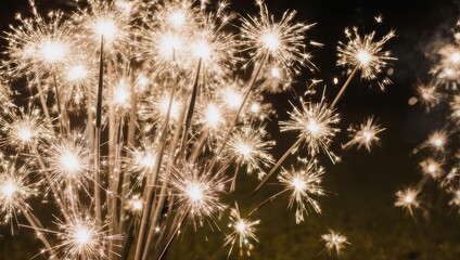 Obraz premium Sparkling Celebration - A Dazzling Display of Light and Joy.