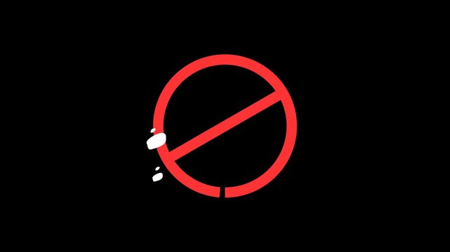 Ramadan Fasting Symbol Icon Animation