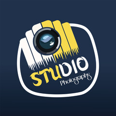 Camera Photography Logo Design Concept