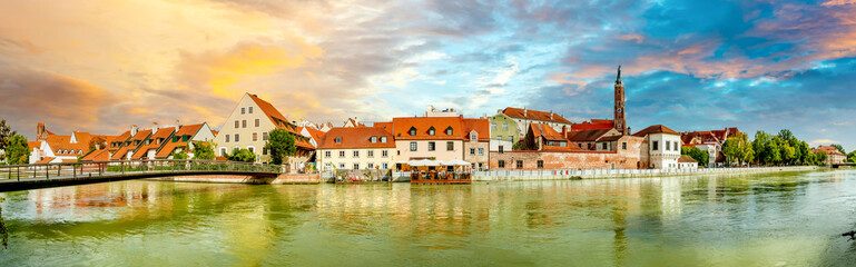 Obraz premium Altstadt, Landshut, Deutschland 