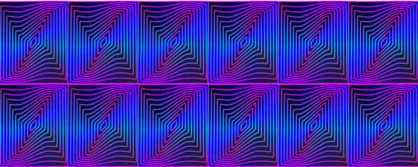 Abstract neon background, lines and waves lines and waves, futuristic science design texture