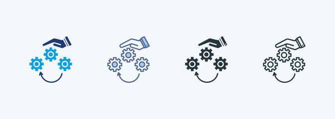 Intervention Multiple Style Icon Collection