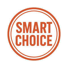 smart choice icon logo seal vector on white background
Vector stamp icon