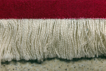 Decorative lattice niches on the carpet