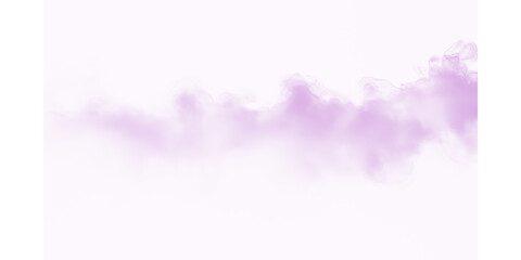 Ethereal purple smoke trail flowing across a dark black background creating an abstract mystical vapor mist art design © Dreams