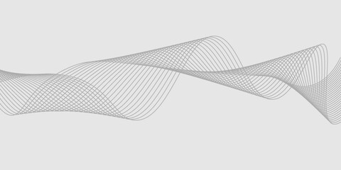 Abstract vector background with black wavy lines. EPS10