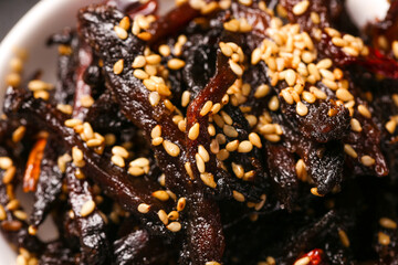 Dried Chili Peppers with Sesame Seeds - Chifeng Spicy Food