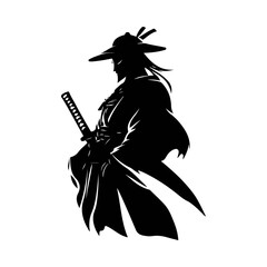 Wandering Ronin with Katana Sword