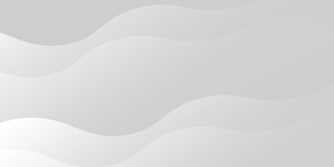 Fototapeta premium A light gray background with soft wavy lines that looks simple and natural.