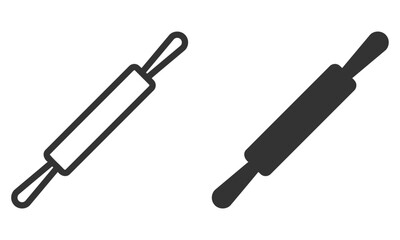 Kitchen roller icon vector illustration