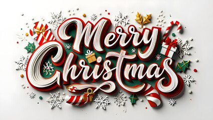 Vintage typography and calligraphy art for a happy New Year and Christmas holiday celebration banner featuring a decorative xmas greeting card design with a love symbol and sale label