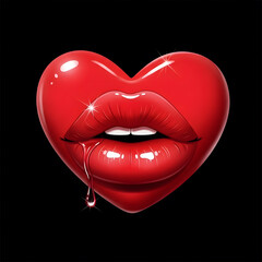 Sweet Kiss Day Vector