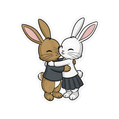 Love Kiss Illustration