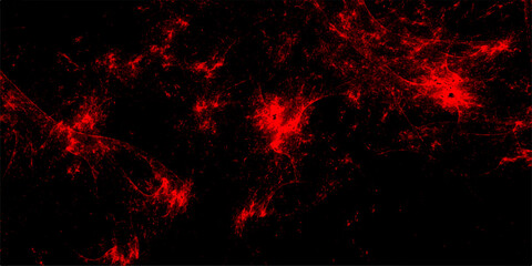  Abstract red and black grunge texture Dark red powder explosion cloud on black background. Red marble with rusty texture wall for decoration old red background texture. Dirty cement retro grungy 