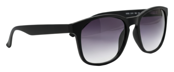 Stylish sunglasses showcase urban product fashion isolated on transparent background