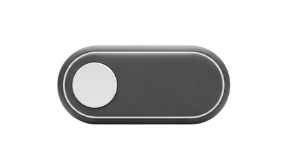 Toggle Switch Button - On/Off Concept