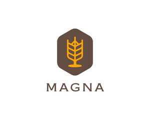 Brewery logotype. Beer  logo design template. Pub modern symbol. Stylized mug of beer badge emblem