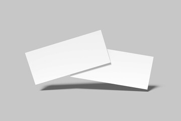 Gift Voucher Mockup Design Blank