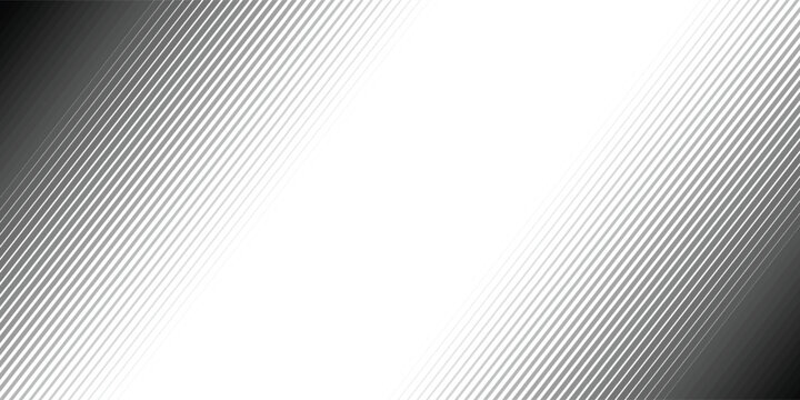 Black striped halftone gradient lines texture. illustration