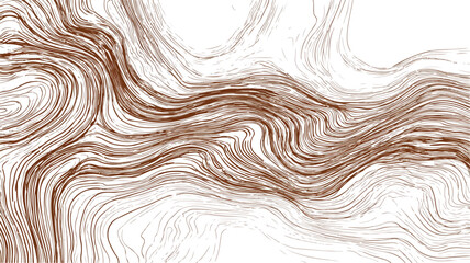 Elegant Mahogany Abstract Lines Background Vector Illustration