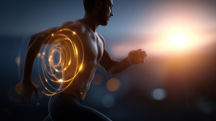 Sustainable energy biohacking guide visualization heavily defocused lifestyle background strategy habit formation supplement support wellness improvement personal vitality