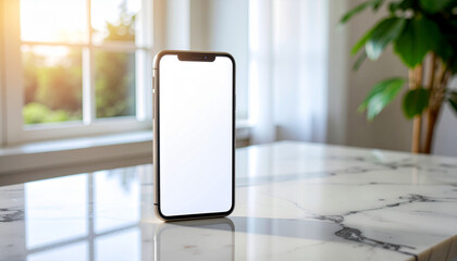 Smartphone Mockup With Copy Space